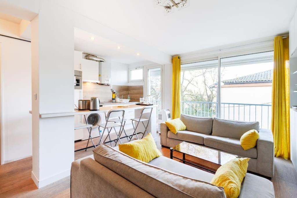 טולוז Double Appartement, Saint Michel, Parking, Wifi מראה חיצוני תמונה