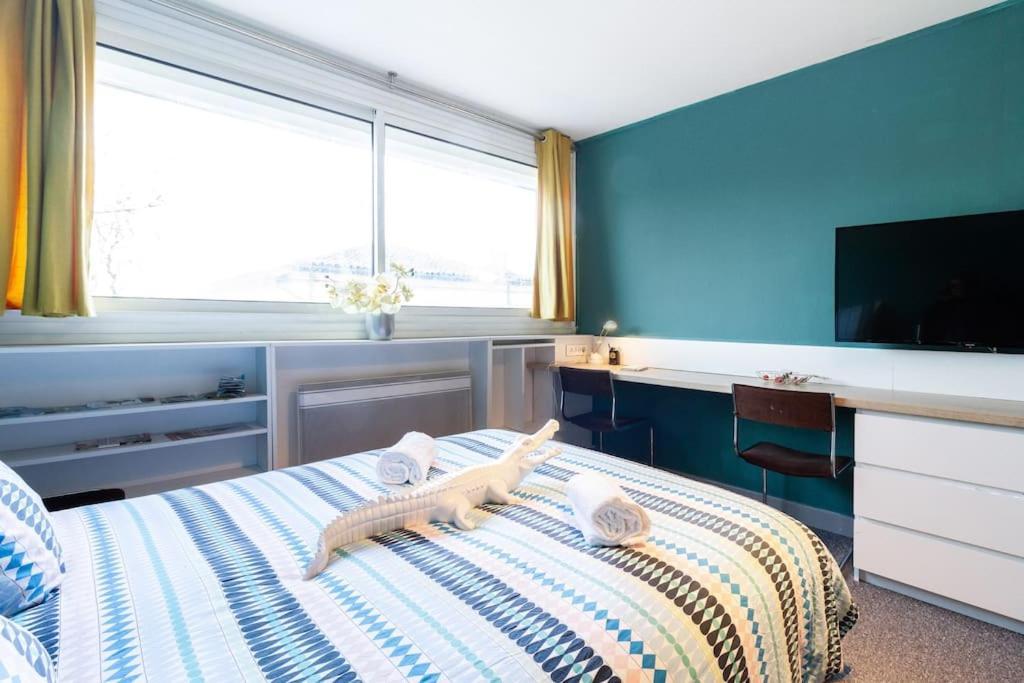 טולוז Double Appartement, Saint Michel, Parking, Wifi מראה חיצוני תמונה