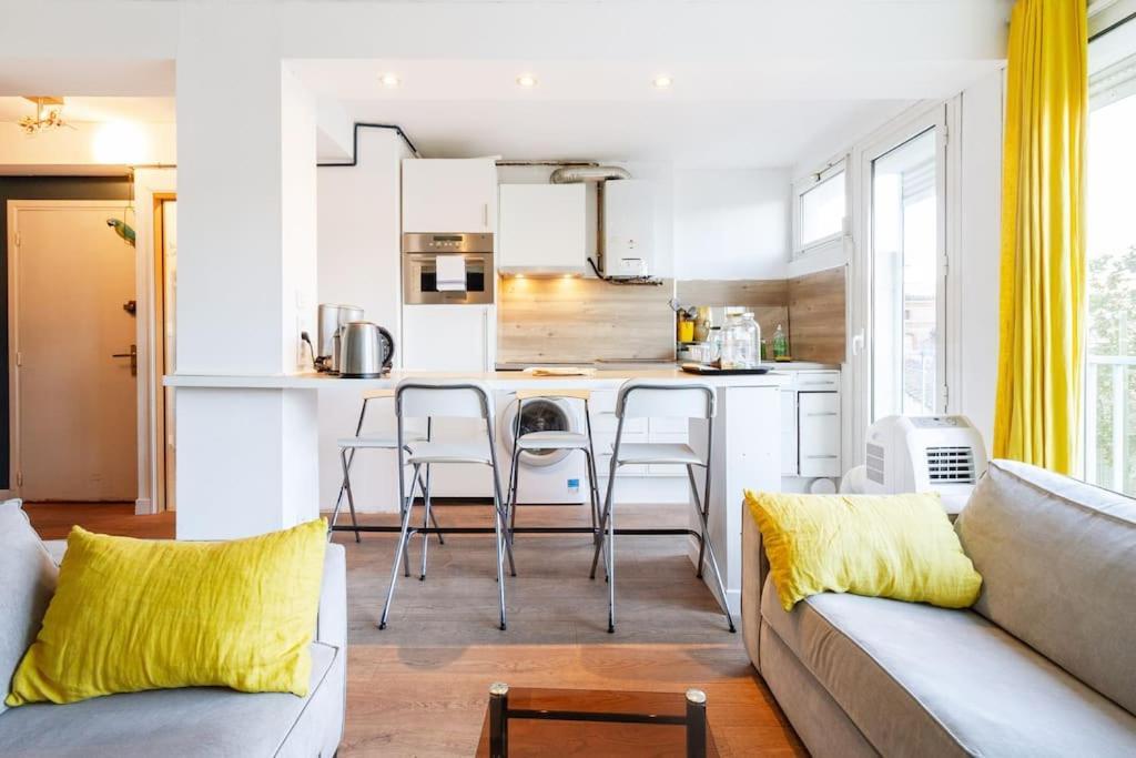 טולוז Double Appartement, Saint Michel, Parking, Wifi מראה חיצוני תמונה