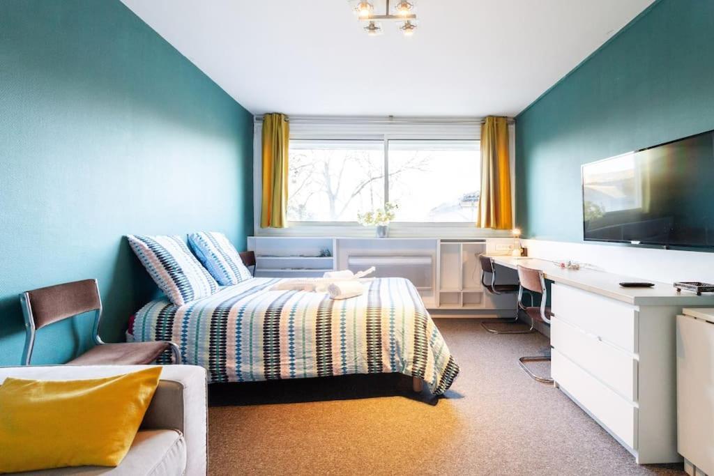 טולוז Double Appartement, Saint Michel, Parking, Wifi מראה חיצוני תמונה